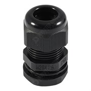 Photo of M16 Nylon Gland and Locknut for 4mm to 10mm Diameter Cables