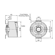 Photo of Industrial Encoders 60HA 1024ppr TTL Encoder 15mm Hollow Shaft