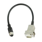 Photo of Baumer Programming Lead for Z-PA-EI programmers to EIL580P Encoder with M12 Connector