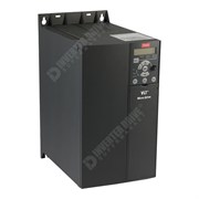 Photo of Danfoss FC 51 Micro 22kW 400V 3ph AC Inverter Drive, HMI, Pot, DBr, C2 EMC