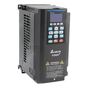 Photo of DELTA C2000 Plus IP21 0.75kW 400V 3ph AC Inverter Drive, DBr, STO, C3 EMC