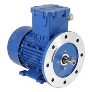 Photo of Elprom 0.75kW Aluminium ATEX  Zone 21 Three Phase Motor 230V/400V 4 Pole 80 Frame B35