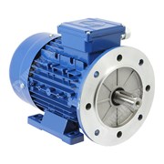 Photo of Marelli IE2 1.1kW (1.5HP) 4 Pole 230V/400V 3ph B35 Foot &amp; Flange Mount AC Motor MAQ90S4 B35