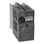 Photo of Mitsubishi D720S IP20 0.75kW 230V 1ph to 3ph AC Inverter Drive, E8 Version