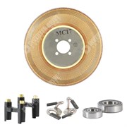 Photo of Spares Kit for Parvex MC17/MC17H/MC17N Motor Disc Brushes Bearing Set