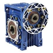 Photo of TEC - 0.37kW x 69RPM 20:1 Worm Gearbox for 4 Pole 71 Frame B14 Motor - FCNDK40