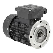 Photo of TEC IE1 0.25kW Aluminium Three Phase Motor 230V/400V 4 Pole 63 B14B Large Face