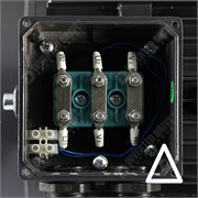 Photo of TEC IE2 7.5kW Aluminium Three Phase Motor 400V 4 Pole 132M Frame B35 with 1024ppr Encoder