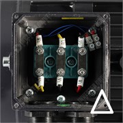Photo of TEC IE2 5.5kW Aluminium Three Phase Motor 400V 2 Pole 132S Frame B5R