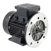 Photo of TEC  IE3 0.75kW Aluminium Three Phase  Motor 230V/400V 2 Pole 80 Frame B35
