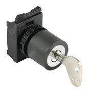 Photo of WEG SPARE CSW-CY2F45 - 22mm Selector Switch Knob with Key, 2 Fixed
