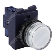 Photo of WEG &#39;Power On&#39; Lamp, Diffused White, 110V, 22mm with Flange and LED