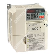 Photo of Yaskawa J1000 IP20 0.4kW/0.75kW 400V 3ph AC Inverter Drive, DBr, Unfiltered