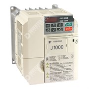 Photo of Yaskawa J1000 IP20 0.75kW/1.1kW 230V 1ph to 3ph AC Inverter, DBr, Unfiltered