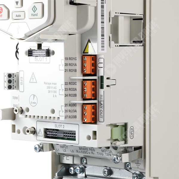 Photo of ABB ACH580 HVAC IP21 1.5kW 400V 3ph AC Inverter Drive, DBr, STO, C2 EMC
