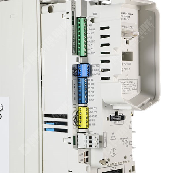 Photo of ABB ACH580 HVAC IP21 7.5kW 400V 3ph AC Inverter Drive, DBr, STO, C2 EMC