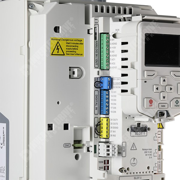 Photo of ABB ACH580 HVAC IP21 18.5kW 400V 3ph AC Inverter Drive, DBr, STO, C2 EMC
