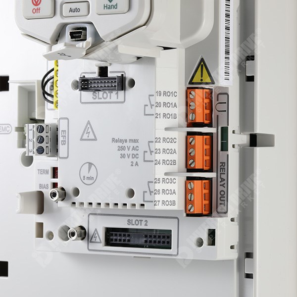 Photo of ABB ACH580 HVAC IP21 18.5kW 400V 3ph AC Inverter Drive, DBr, STO, C2 EMC