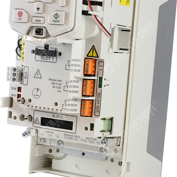 Photo of ABB ACH580 HVAC IP55 0.75kW 400V 3ph AC Inverter Drive, DBr, STO, C2 EMC