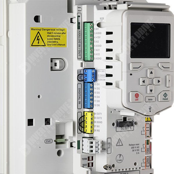 Photo of ABB ACH580 HVAC IP55 18.5kW 400V 3ph AC Inverter Drive, DBr, STO, C2 EMC
