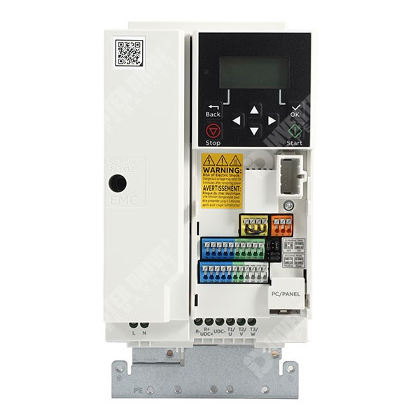 Photo of ABB ACS180 2.2kW/3kW 230V 1ph to 3ph AC Inverter Drive, DBr, STO, C2 EMC