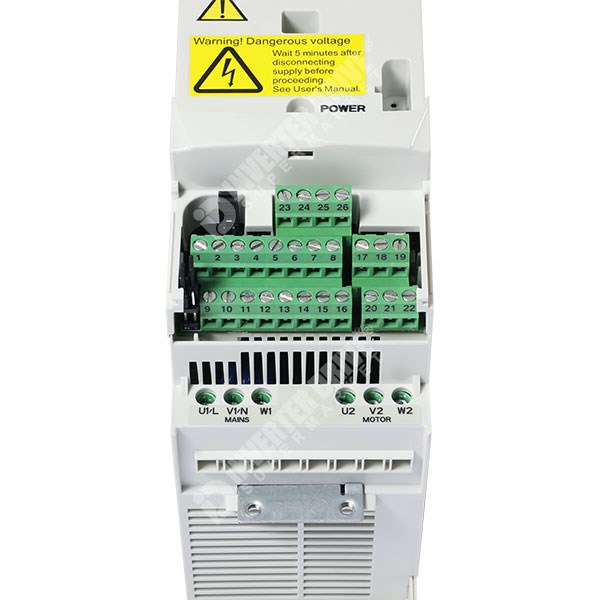 Photo of ABB ACS310 Fan/Pump IP20 0.55kW 400V 3ph AC Inverter Drive, C3 EMC