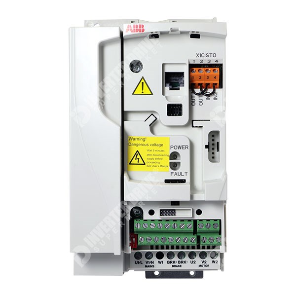 Photo of ABB ACS355 2.2kW 230V 1ph to 3ph AC Inverter Drive, DBr, STO, C3 EMC