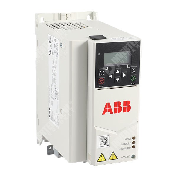 Photo of ABB ACS380-N IP20 1.5kW/2.2kW 230V 1ph to 3ph AC Inverter, DBr, STO, C2 EMC