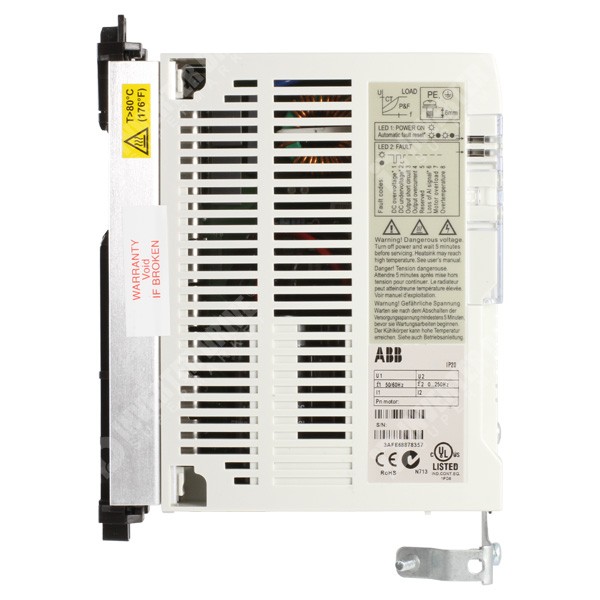 Photo of ABB ACS55 0.75kW 230V 1ph to 3ph AC Inverter Drive, C2 EMC