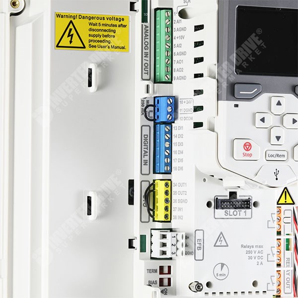 Photo of ABB ACS580 IP55 22kW/30kW 400V 3ph AC Inverter, STO, C2 EMC