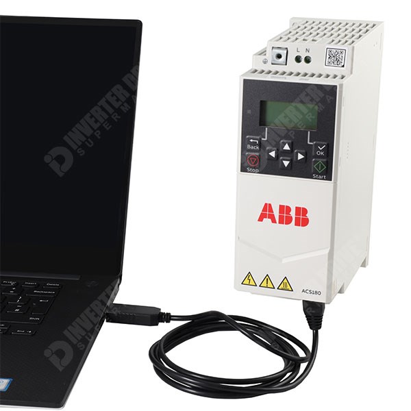 Photo of ABB RJ45 to USB Converter Cable for PC programming of ACS180 / ACS380 AC Inverters