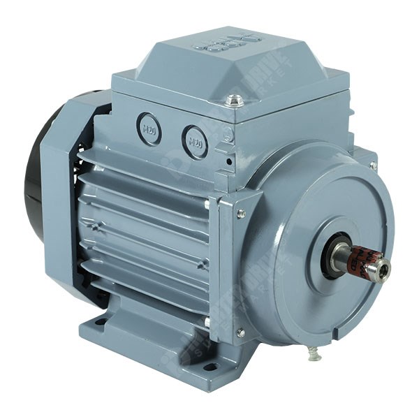 Photo of ABB IE2 0.37kW Aluminium Three Phase Motor 230V/400V 4 Pole 71 Frame B3