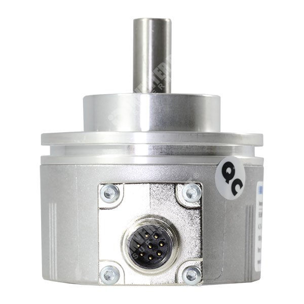 Photo of Baumer Encoder, TTL/HTL, 10mm Shaft, upto 65,536ppr, M12 Connector, Clamping Flange
