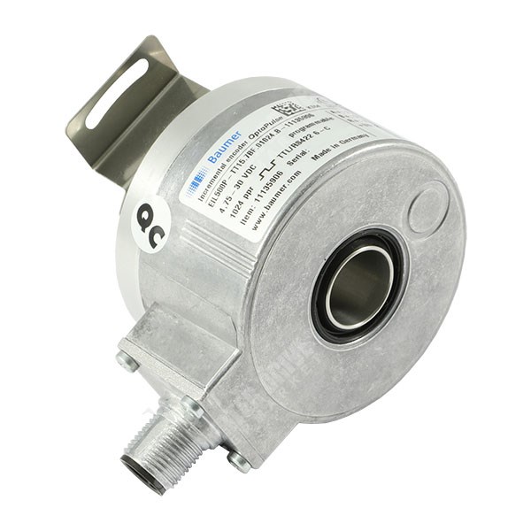 Photo of Baumer TTL Encoder, 1024ppr 15mm Hollow Shaft, M12 Connector