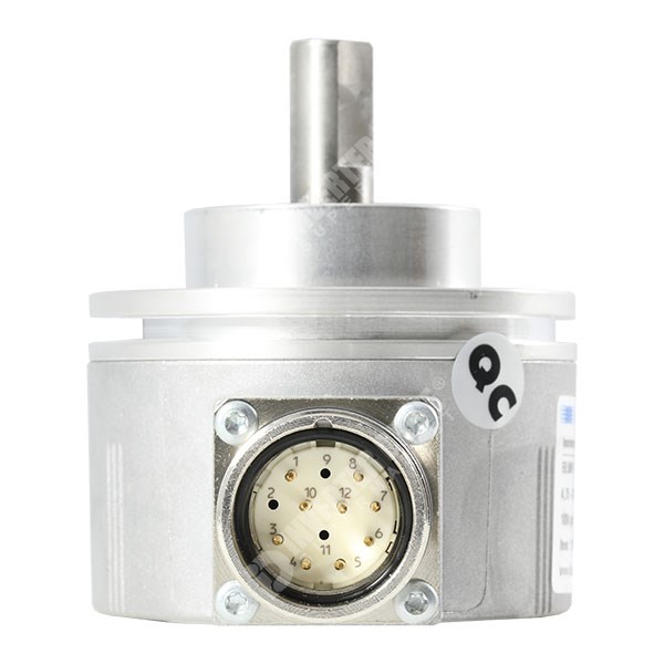 Photo of Baumer Encoder, TTL/HTL, 10mm Shaft, upto 65,536ppr, M23 Connector, Clamping Flange