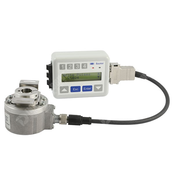 Photo of Baumer Handheld Programmer for HS35P, EIL580P, ITD2P Programmable Encoders