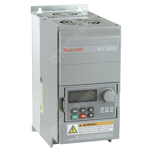 Photo of Bosch Rexroth EFC3610 1.5kW 230V 1ph to 3ph AC Inverter Drive, DBr, C3 EMC