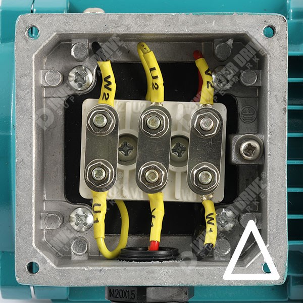 Photo of Brook Crompton Series 10 IE2 0.12kW Three Phase Motor 230V/400V 2 Pole 56 Frame B3