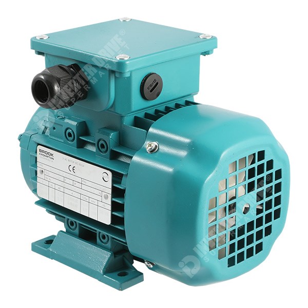 Photo of Brook Crompton Series 10 IE1 0.25kW Three Phase Motor 230V/400V 2P 63 B34