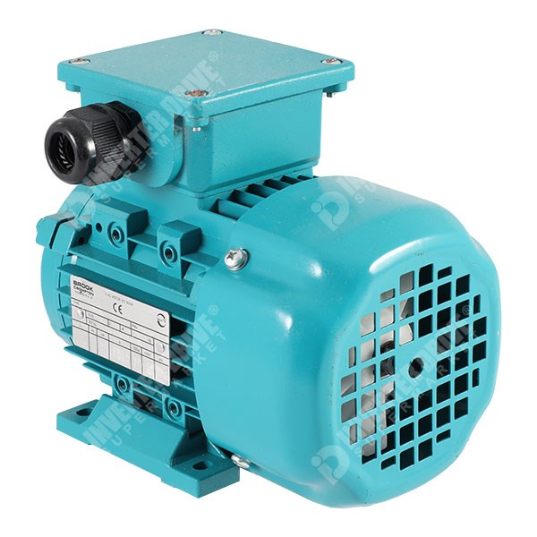 Photo of Brook Crompton Series 10 IE2 0.12kW Three Phase Motor 230V/400V 2 Pole 56 Frame B3