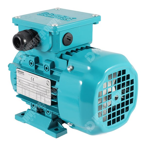 Photo of Brook Crompton Series 10 IE2 0.12kW Three Phase Motor 230V/400V 4 Pole 63 Frame B3