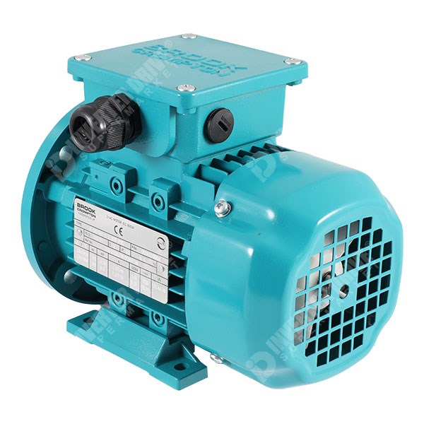 Photo of Brook Crompton Series 10 IE2 0.25kW Three Phase Motor 230V/400V 2 Pole 63 Frame B35