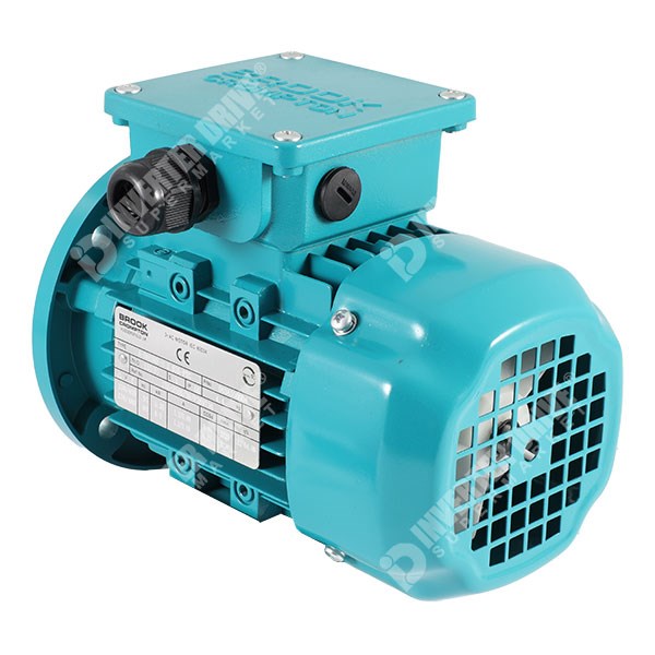 Photo of Brook Crompton Series 10 IE2 0.25kW Three Phase Motor 230V/400V 2 Pole 63 Frame B5
