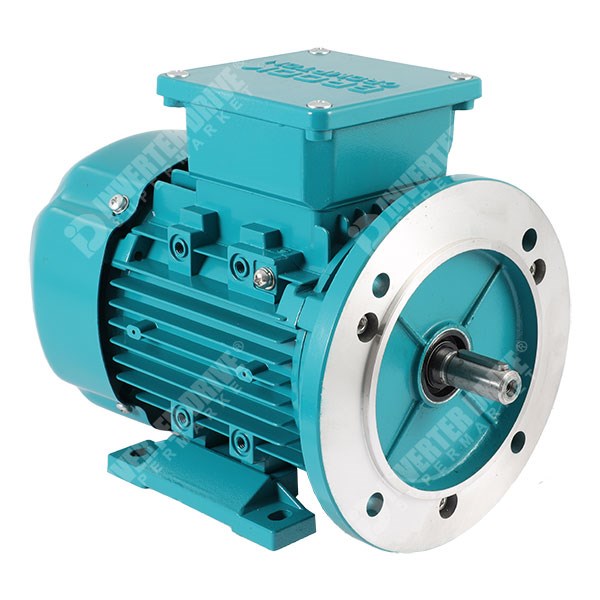 Photo of Brook Crompton Series 10 IE2 0.25kW Three Phase Motor 230V/400V 4 Pole 71 Frame B35