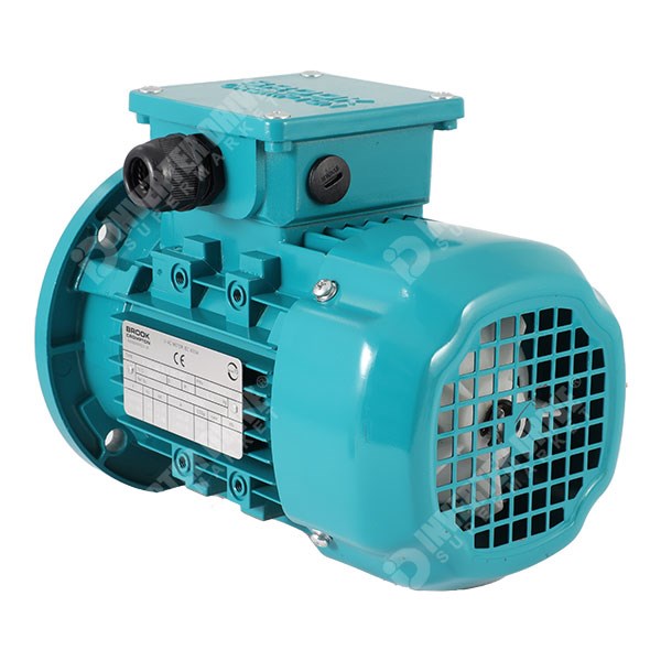 Photo of Brook Crompton Series 10 IE2 0.37kW Three Phase Motor 230V/400V 2 Pole 71 Frame B5