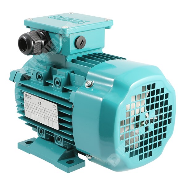 Photo of Brook Crompton Series 10 IE2 0.55kW Three Phase Motor 230V/400V 4 Pole 80 Frame B3