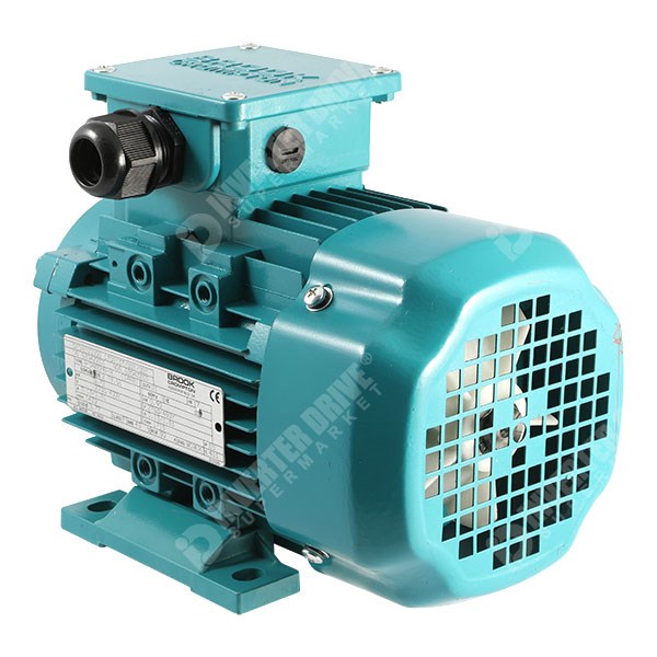 Photo of Brook Crompton Series 10 IE2 1.1kW Three Phase Motor 230V/400V 2P 80 B34