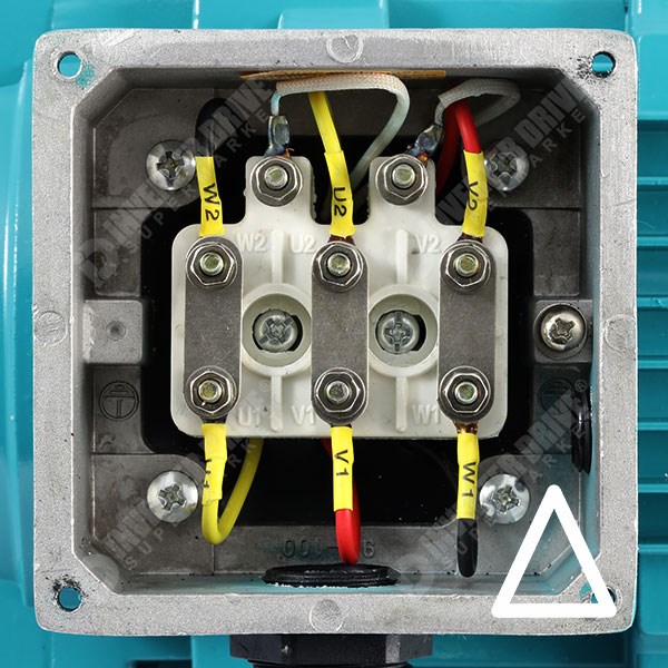 Photo of Brook Crompton Series 10 IE2 1.5kW Three Phase Motor 230V/400V 4P 90L B14