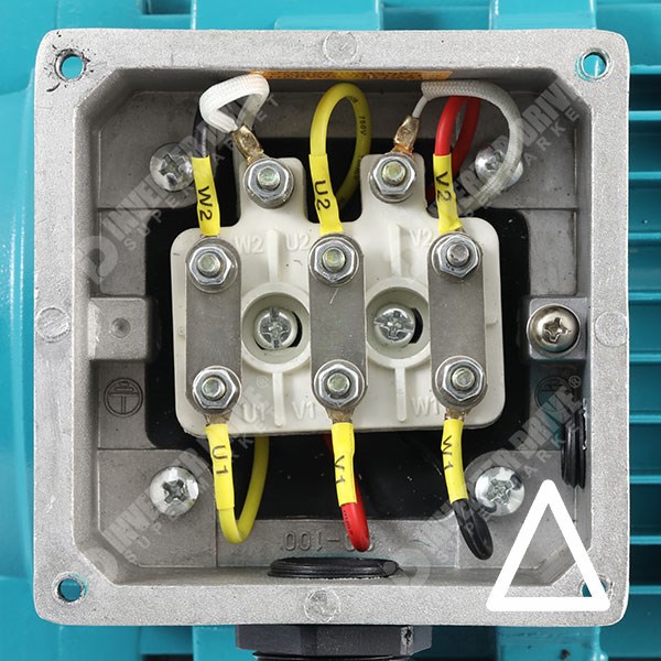 Photo of Brook Crompton Series 10 IE2 1.1kW Three Phase Motor 230V/400V 4P 90S B14