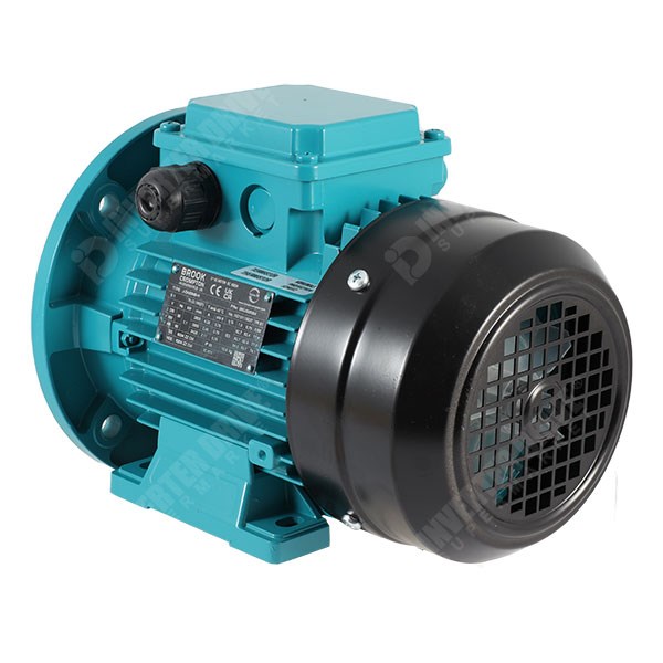 Photo of Brook Crompton Series 30 IE3 0.75kW Three Phase Motor 230V/400V 4 Pole 80 Frame B35
